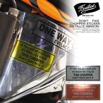 i-bruakto стикер EVILACT DON'T... THIS CHOPPER STICKER -METALLIC MIRROR- мужской наклейка Biker Street 