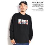 アップルバム Tシャツ APPLEBUM “ERIC COLEMAN” L/S T SHIRT-MV2 12oz -BLACK- メンズ 長袖 ロンT ヘビーオンス Eric Coleman