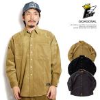 SALE セール エフエーティー シャツ FAT GIGAGONAL メンズ 長袖 コーデュロイ ビッグシルエット 送料無料 ストリート