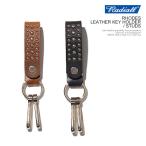 ショッピングキーリング ラディアル キーホルダー RADIALL RHODES - LEATHER KEY HOLDER / STUDS radiall メンズ キーリング バッファローレザー