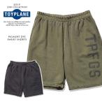 トイプレーン ショーツ TOYPLANE PIGMENT DYE SWEAT SHORTS