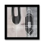 絵画 北欧 インテリア 抽象 モダンアート Jeremy Cangialosi Retro II 50cm アートパネル 壁掛け リビング 玄関 絵 花 植物 自然