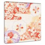 和風ファブリックパネル おしゃれ 飾り 絵 壁掛け インテリア 和モダン 着物柄 花柄 織り柄 紋様 文様 絵様 大正ロマン