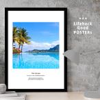 LH постер море можно выбрать размер A4 постер A3 рама для постера набережная синий море .SEA aqua 