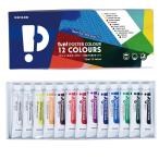 [ почтовая доставка возможно ]ni машина Poster Сolor fun 12ml 13шт.@ бумага в коробке [ NICKER краситель краски неполная средняя школа ученик неполной средней школы краски комплект ]