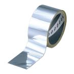 デコレーションテープ 銀 50mm×5m 裏面のり付 【 飾り 飾りつけ シール テープ のり付 糊付 シルバー ぎん メッキ 】