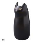 傘立て ねこ 小 おしゃれ 陶器 北欧 屋外 ミニ アンブレラスタンド 猫 ネコ CLY-13 BK/WH/BR 傘立て