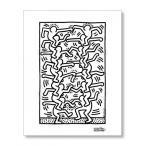 【出荷区分C】絶版ポスター　キース・ヘリング　Keith Haring: KH17　【アートポスター】