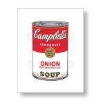 【出荷区分C】アンディ・ウォーホル：キャンベル・スープ缶 Andy Warhol: Campbell's Soup I: Onion, 1968 アートポスター