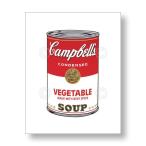 【出荷区分C】アンディ・ウォーホル：キャンベル・スープ缶 Andy Warhol: Campbell's Soup I: Vegetable, 1968 アートポスター