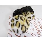  наушники наушники искусственный мех колесо форма леопардовая расцветка & Brown 