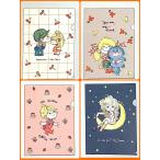 【水森亜土】クリアファイル(A4)〈4種類〉/文房具/女の子/あどちゃん/ギフト/プレゼント/グッズ/made in Japan
