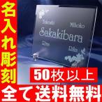 ギフト プレゼント 名入れ 彫刻 卒業 記念品に ガラス製マウスパッドＬ 180×210mm 50枚以上ご注文時 名前入り 爆買