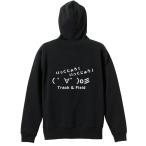 陸上競技 マラソン パーカー メンズ ウェア ジップ 「りっくじょう！ りっくじょう！」 (AW)