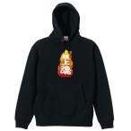 陸上競技 マラソン パーカー メンズ ウェア プルオーバー 「燃えるぜ！ 陸上魂」 (AW)