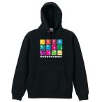 陸上競技 マラソン パーカー メンズ ウェア プルオーバー 「アイコンデザイン リクジョウサイコウ！」 (AW)