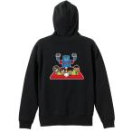 陸上競技 マラソン パーカー メンズ ウェア ジップ 「エーダブACメンバー大集合！」 (AW)