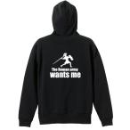 陸上競技 マラソン パーカー メンズ ウェア ジップ 「やり投 古代ローマ軍は私がほしい」 (AW)