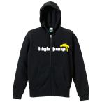 陸上競技 マラソン パーカー メンズ ウェア ジップ 「High Jump 走高跳」 (AW)