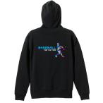 野球 パーカー メンズ ウェア ジップ 「ポリゴンシルエットのベースボール」 (AW)