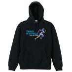 陸上競技 マラソン パーカー メンズ ウェア プルオーバー 「ポリゴンシルエットの陸上競技」 (AW)