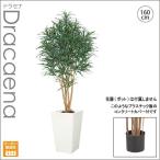 人工観葉植物 造花/ 天然木のドラセナツリー 160cm ユッカ ナチュラル 天然木/インテリアグリーン/造花 （別途料金で、無光触媒/CT触媒加工可）