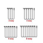  Дэйзи цепь - адаптор адаптор 9V DC 1~3/5/6/8 way для электрический кабель 