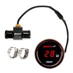 Koso-ヤマハnmax tmax xmax mt07 mt09 r15用のオートバイ用防水丸型水温計