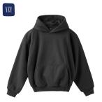 YEEZY × GAP 55 SHRUNKEN HOODIE 470824-06-2 BLACK12 イージー ギャップ パーカー フーディー オーバーサイズ メンズ ブランド カニエ ウエスト 海外正規品