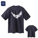 ショッピングGAP YEEZY × GAP 14A CROP DOVE FLEECE TEE イージー ギャップ オーバーサイズ Tシャツ パッド入り ロゴ メンズ ブランド カニエ ウエスト 海外正規品