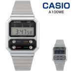 CASIO STANDARD カシオ スタンダード A100WE-1A A100WE-7B 腕時計 時計 並行輸入 ブランド メンズ チープカシオ チプカシ デジタル 日付 シルバー