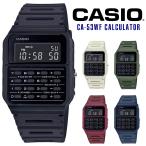 カシオ CASIO カリキュレーター データバンク メンズ レディース 腕時計 CA-53WF-1B デジタル チプカシ ブラック ホワイト ネイビー CALCULATOR