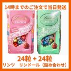 リンツ リンドール 詰め合わせ ( ピンク & グリーン ) 48粒 600g LINDT LINDOR チョコレート チョコ 2025 ホワイトデー お返し 子供 ギフト 手土産