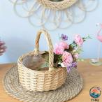  ручная работа. ротанг плетеный корзина, цветок корзина, наружный пикник корзина, еда сохранение для портативный корзина, retro . многоцелевой . крепкий . смешанные товары место хранения корзина, для бытового использования место хранения 