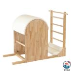 無垢材使用ピラティスラダーバレルの魅力と活用法