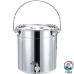 ス スープジャー 大容量 スープバケツ 密閉バケツ ストックポット 蓋付き 蛇口付き スープポット 食品級304ステンレス鋼 密封バケツ 輸