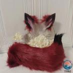 .. уголок . хвост красный красный ручная работа mo Como ko культура праздник учебное заведение праздник party животное животное cosplay для 