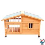  одна сторона с откидной крышей из дерева собака house l. починка простой & "дышит" * натуральное дерево использование одна сторона открывающийся и закрывающийся крыша. собачья конура l удобный . love собака. private пространство легкий в использовании рекомендация 
