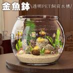  круглый аквариум аквариум разведение аквариум круглый аквариум PET террариум декоративное растение интерьер контейнер вода . большая вместимость модный me Dakar аквариум me Dakar горшок ваза прозрачный большой аквариум 