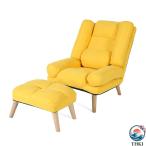  диван стул 1 местный . раскладной диван подставка для ног имеется высокий задний наклонный один человек для диван локти имеется натуральное дерево ножек .. соус 5 -ступенчатый легко сборка удален 