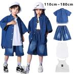  Kids танцевальный костюм hip-hop stage костюм 3 позиций комплект Denim рубашка Denim брюки выставить девочка мужчина симпатичный ребенок одежда танцевальный костюм Denim ji-