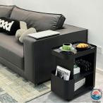  с роликами . боковой стол прикроватный Wagon место хранения подставка стекло настольный тонкий перемещение тип ширина 50cm|60cm|70cm living диван ширина прикроватный .s