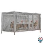  курица клетка салон наружный ... курица маленький магазин большой угол труба высокая плотность сетка THKJ небо окно имеется мульти- дверь проект сборка . простой большой курица . голубь маленький магазин маленький легкий в использовании . починка простой 