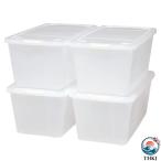  Iris o-yama Iris o-yama пластик ящик для одежды ( крышка литейщик есть ) 4 шт. комплект 