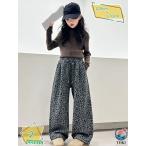  Kids Junior тренировочный брюки танцевальный костюм обратная сторона ворсистый свободно модный осень-зима одноцветный ребенок девочка модный тренировка надеты танцевальный костюм hip-hop широкий брюки Raogt