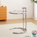  боковой стол модный круглый кофе стол C type прикроватный стол отдых стол прозрачный . усиленный стекло. акцент end te-b