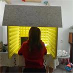  простой звукоизоляция .1 человек для, звукоизоляция Booth, звукоизоляция box разделитель звукоизоляция Booth дом настольный имеется настольный звукоизоляция стол разделитель складной сборка тип, Reverb .no