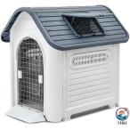  собачья конура домашнее животное house собака house пластик собака house собачья конура закрытый наружный маленький размер собака средний собака большой собака небо окно имеется дверь имеется защита от дождя .. легкий все погода type всесезонный 