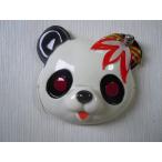  маска ja Ian to Panda подлинная вещь ... выгоревший на солнце участок левый уголок колокольчик Ran Ran can can ho .n ho .mf.ifei Showa Retro товары долгосрочного хранения ...