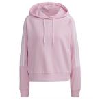 adidas（アディダス）　28751　GL1459　マルチSP　レディース ESS 3ストライプス クロップスウェットパーカー　21Q1